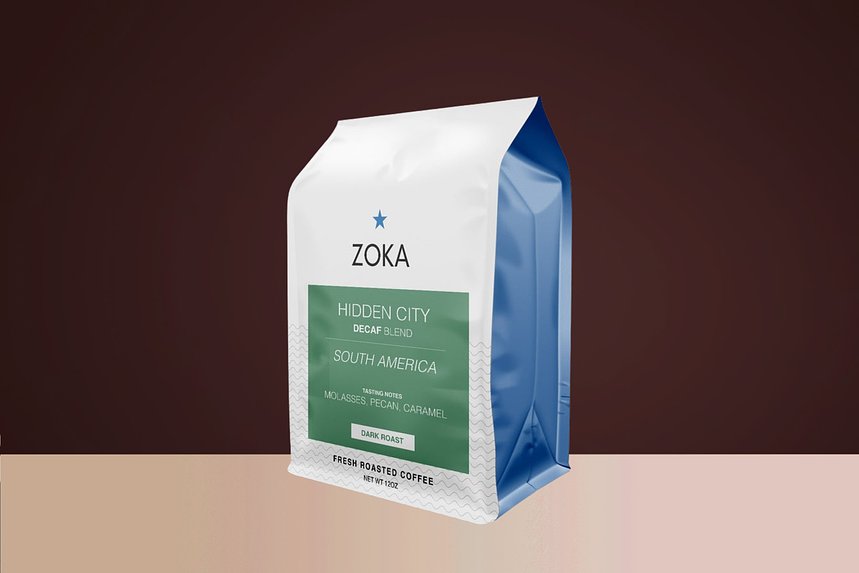 Decaf Hidden City by Zoka Coffee - main image
