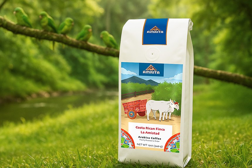 Costa Rican Finca La Amistad  Light by Amrita Certified Pure - main image