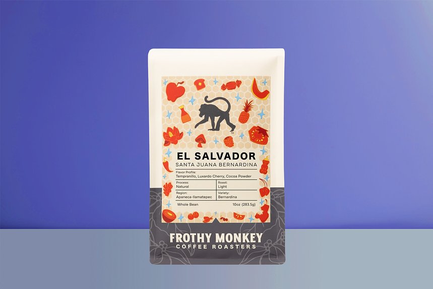 El Salvador Santa Juana Bernardina by Frothy Monkey Coffee Roasters - main image