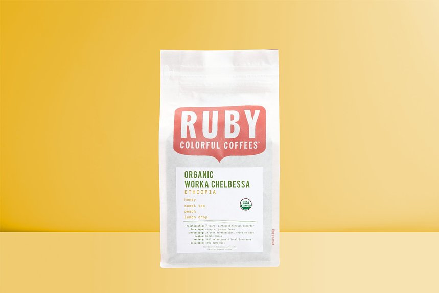 Organic Ethiopia Worka Chelbessa by Ruby Coffee Roasters - main image
