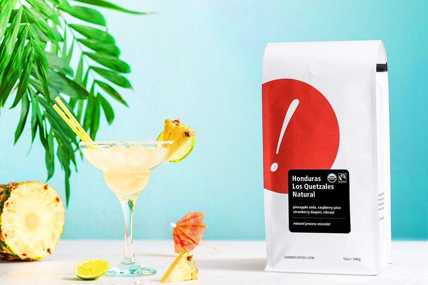 Honduras Los Quetzales Natural  Certified Fairtrade Organic by Gimme Coffee - main image