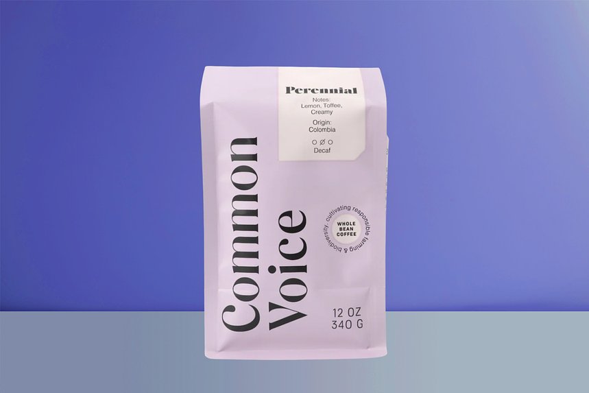 Perennial Decaf  Common Voice Coffee by 8th  Roast Coffee Co - main image