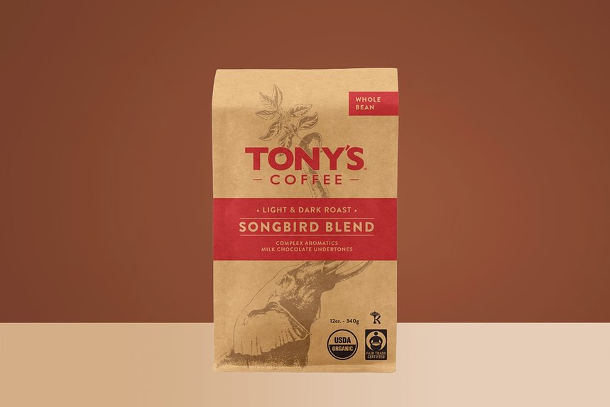 Songbird Blend by Tonys Coffee - main image