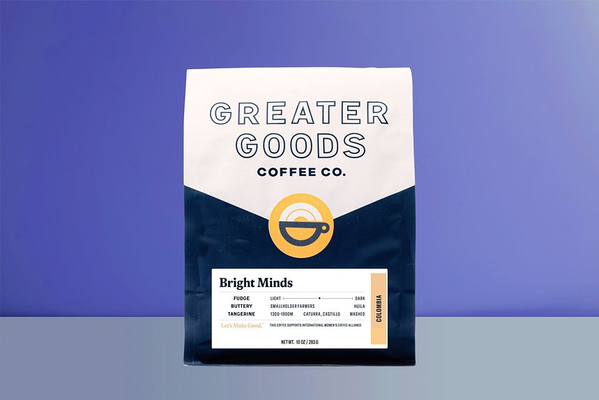 Bright Minds  Colombia by Greater Goods Coffee Co - main image