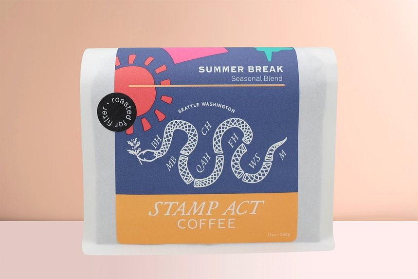 Summer Break  A Summer Blend 2025 by Stamp Act - main image