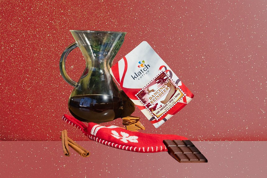 Dancing Reindeer Blend by Klatch Coffee - main image
