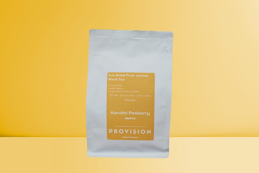 Kenya Karuthi Peaberry by Provision Coffee - main image