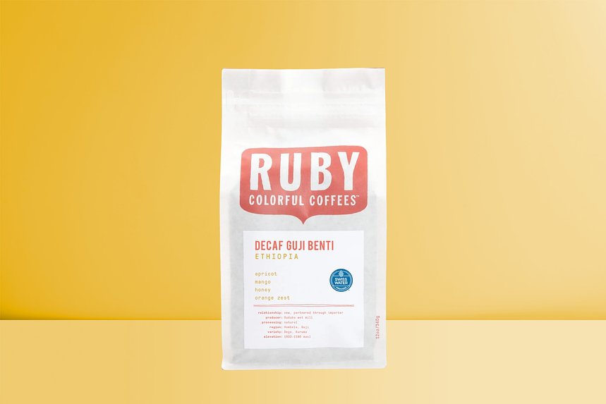 Decaf Ethiopia Guji Benti Natural by Ruby Coffee Roasters - main image