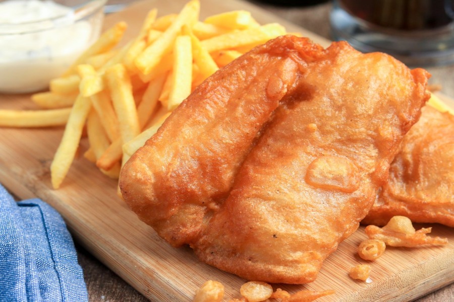 Nyum! Resepi Paling Mudah 'Fish And Chips' Rangup Di Luar 