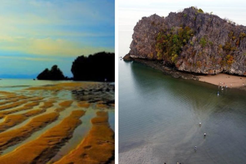 Fenomena laut terbelah langkawi  Donna