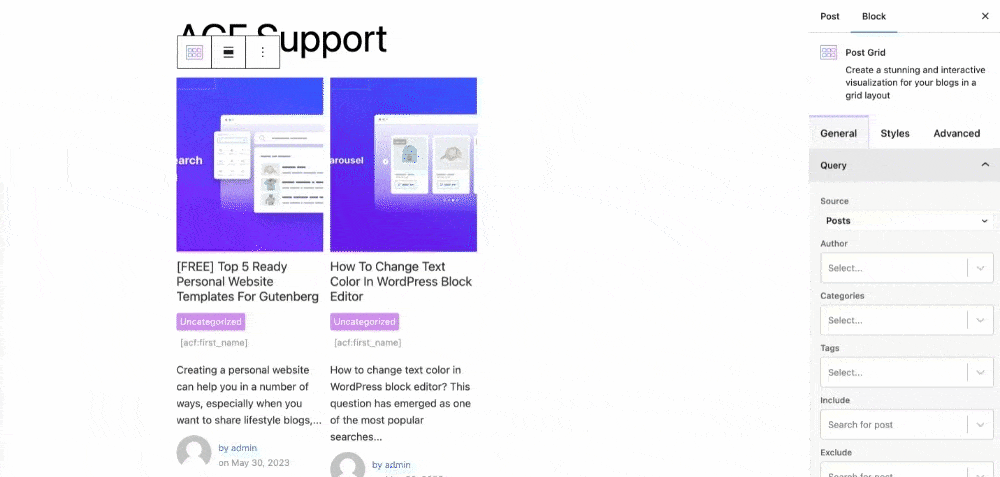 Advanced Custom Fields