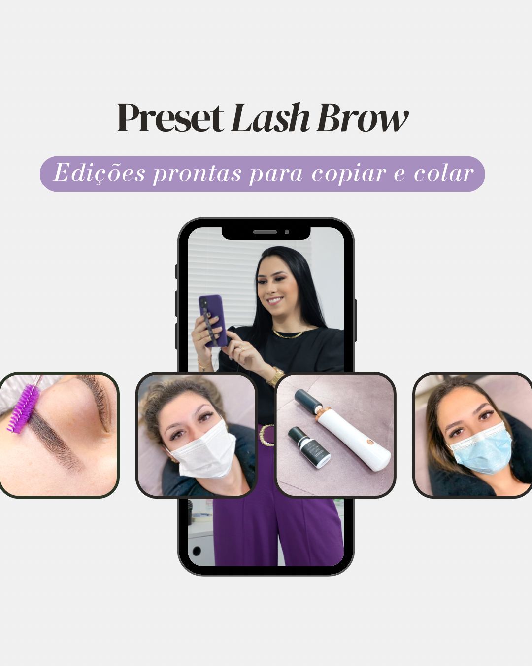 Preset Lash Brow - filtros para editar suas fotos em apenas um clique  thumbnail