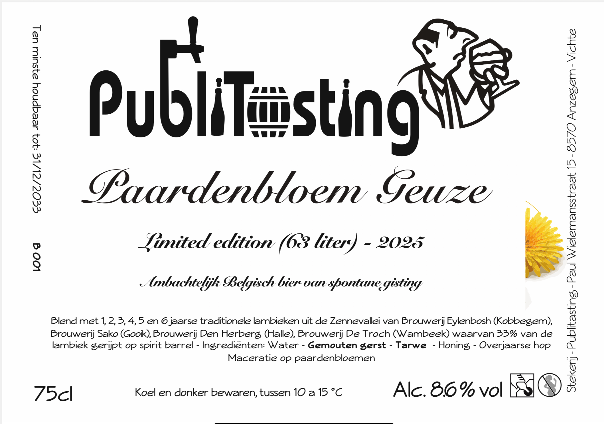 Paardenbloem Geuze