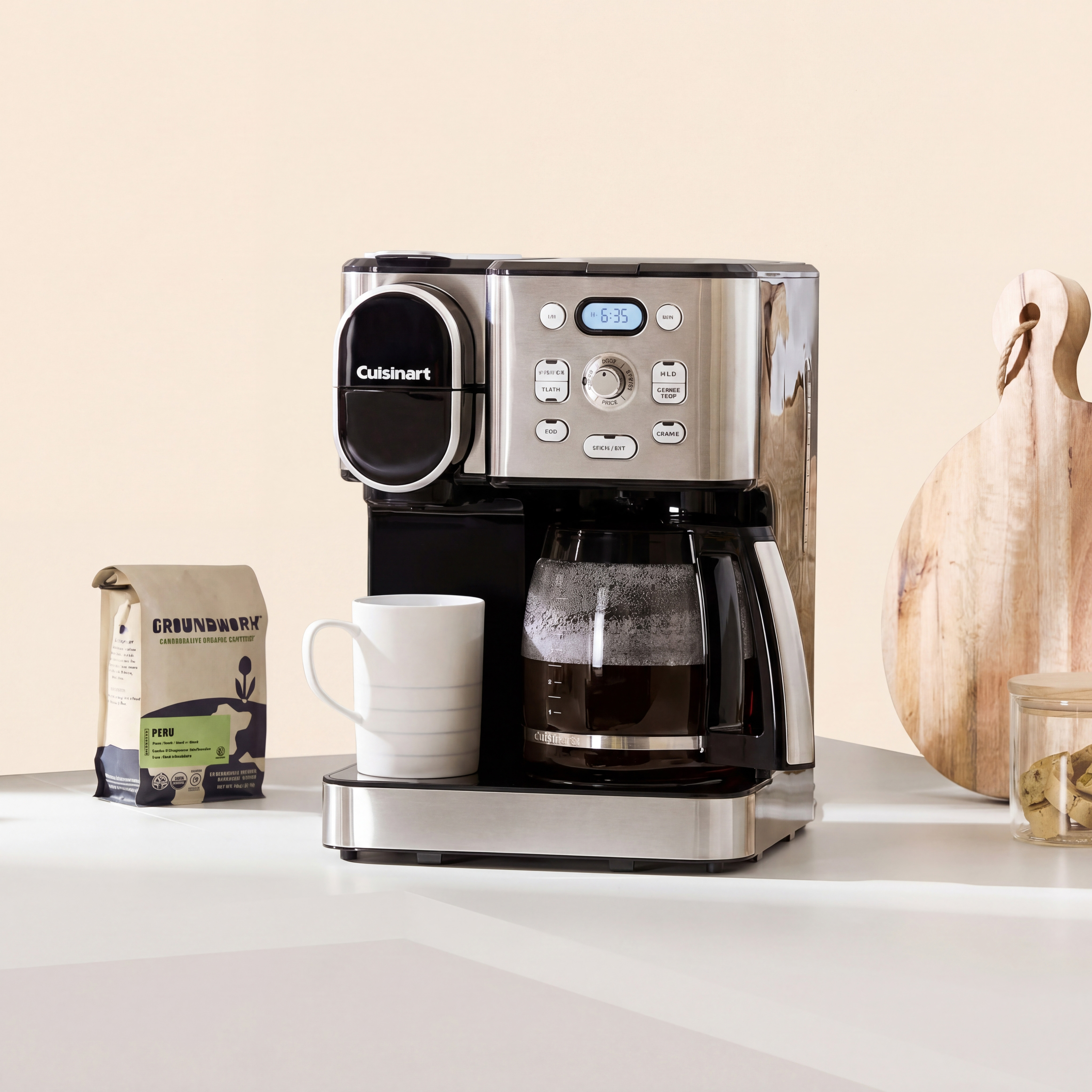 Cuisinart 2-in-1 drip coffeemaker