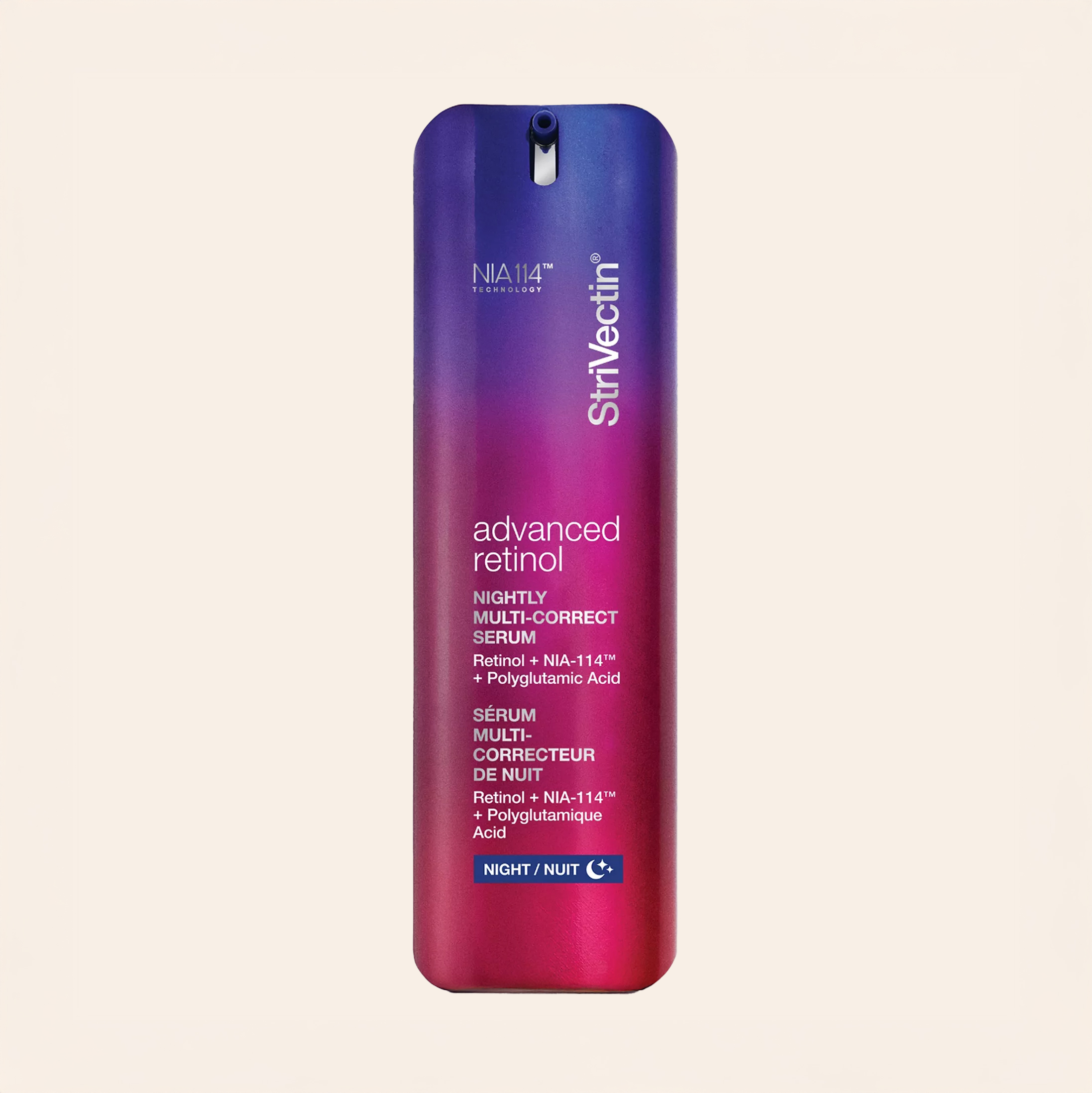 StriVectin advanced retinol nightly multi-correct serum