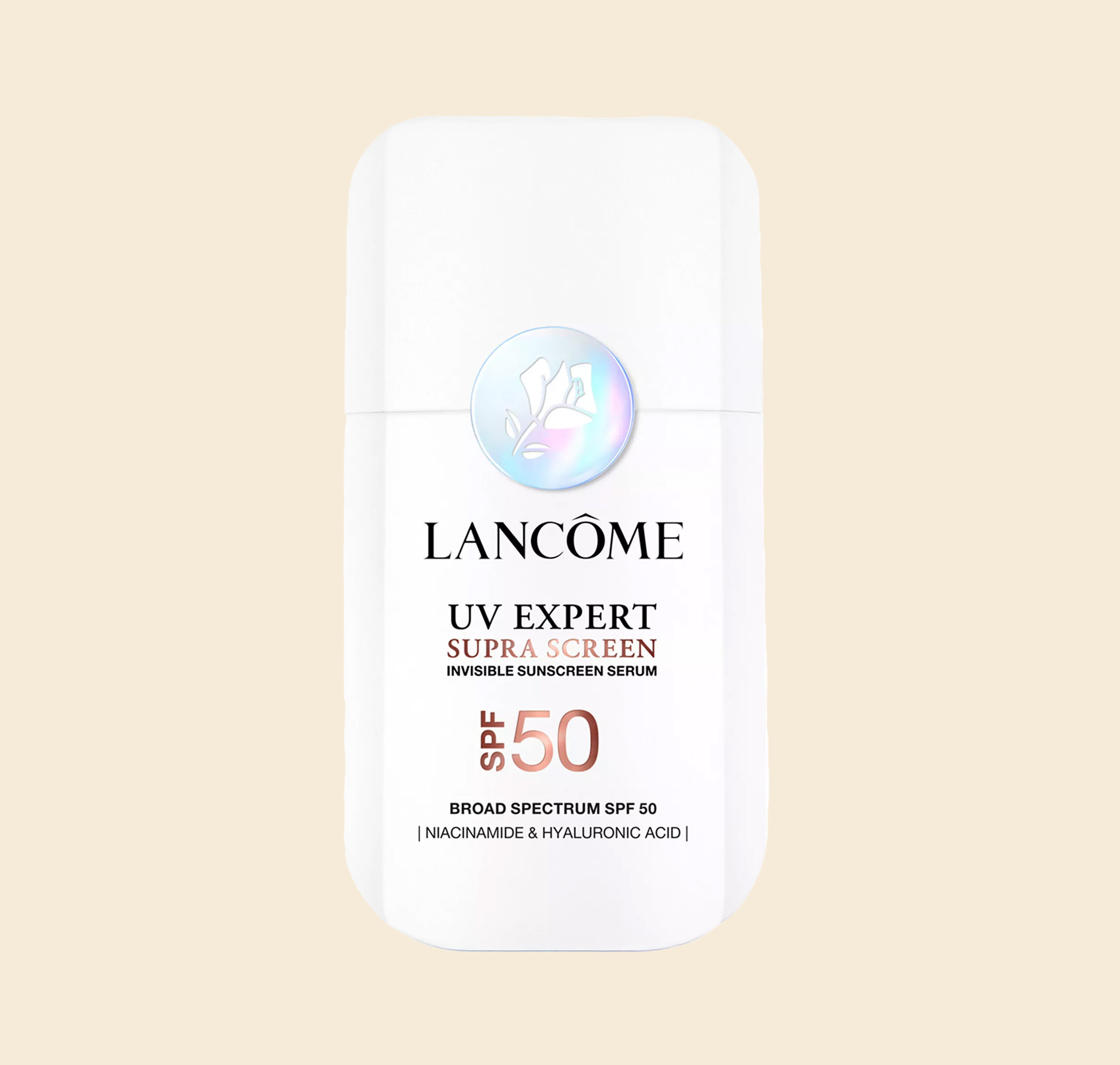 Lancome niacinamide and hyaluronic acid sunscreen
