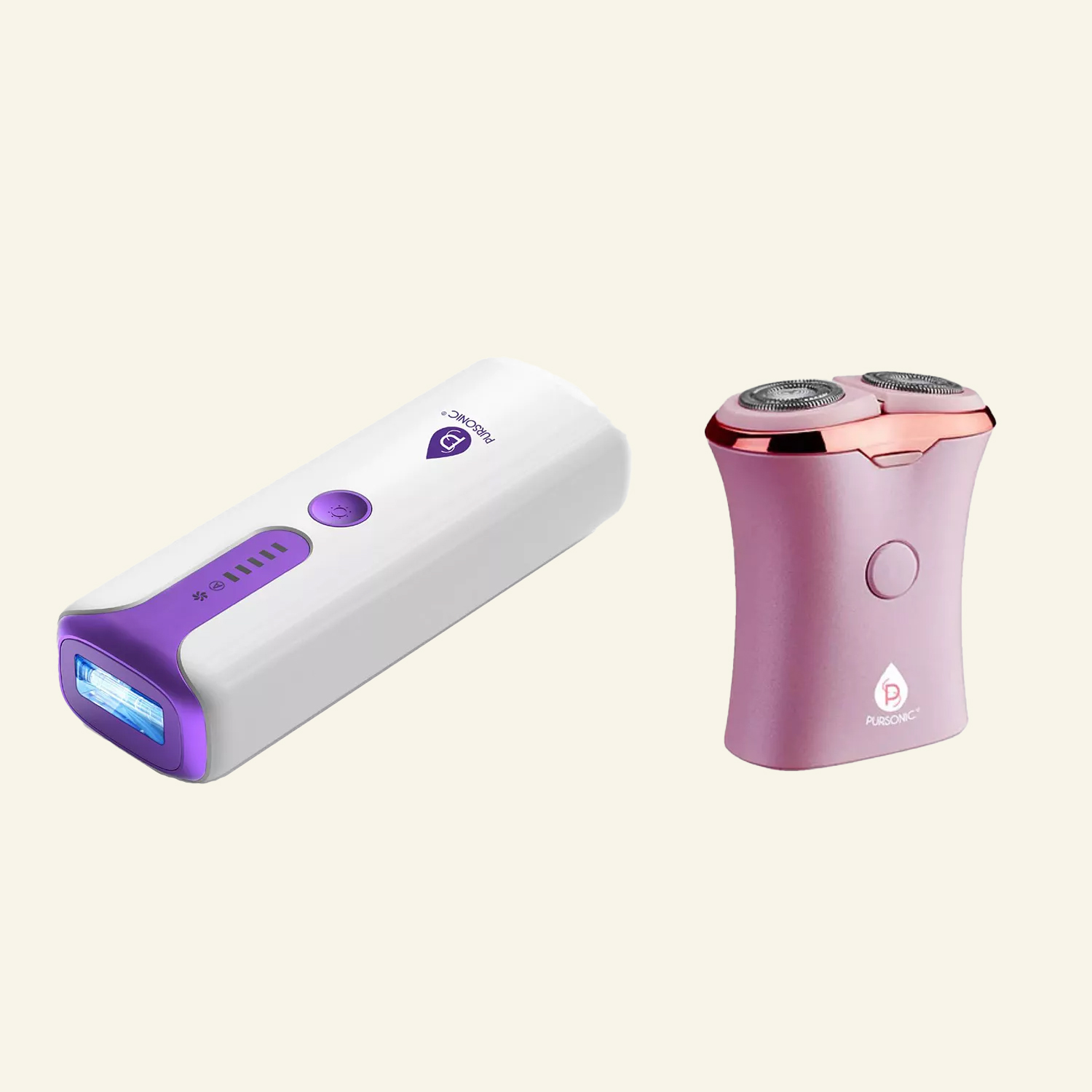 IPL laser device & painless shaver hair removal