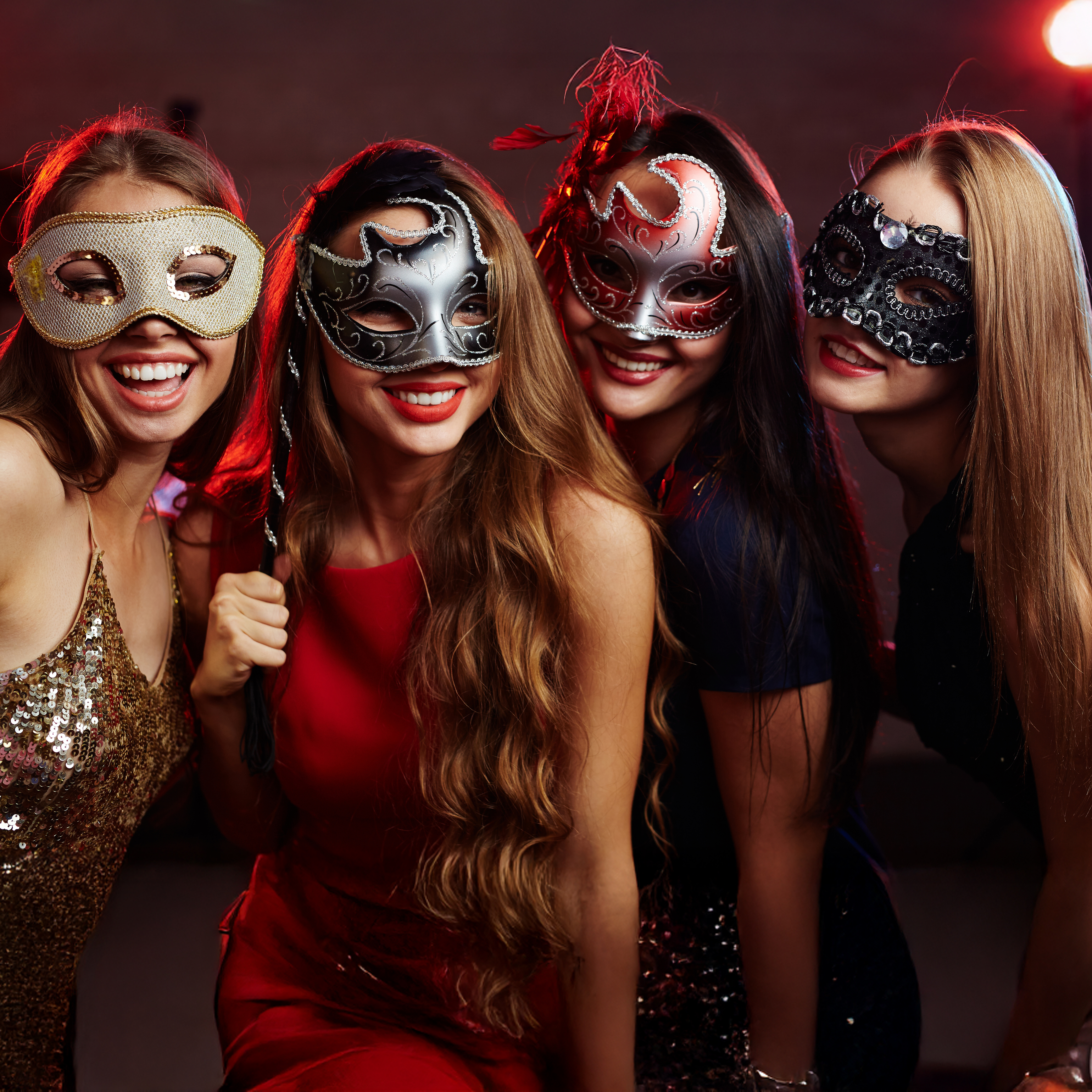 Halloween masquerade party