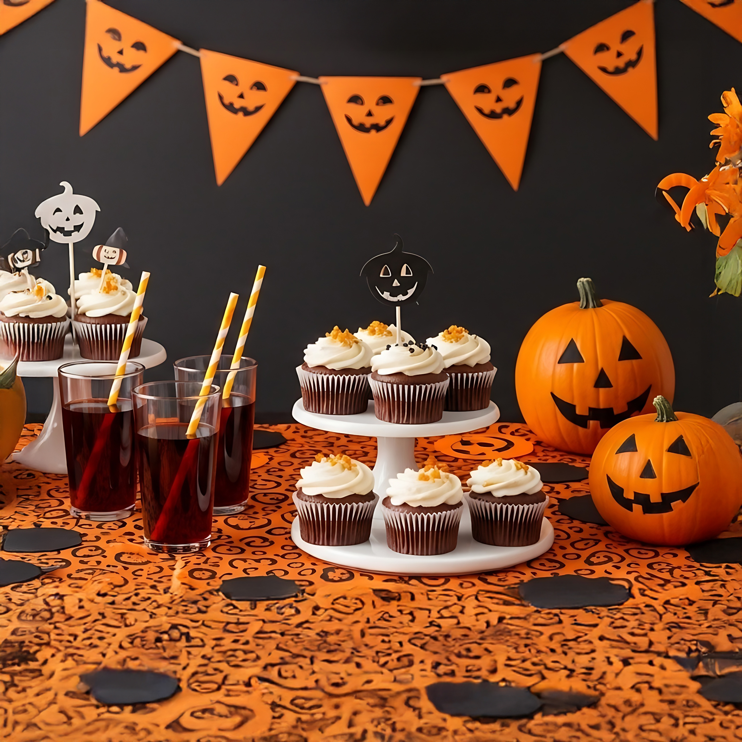 Halloween party desserts