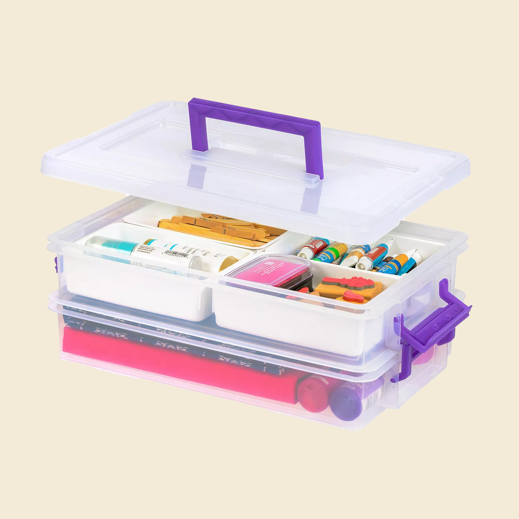 Craft storage bins
