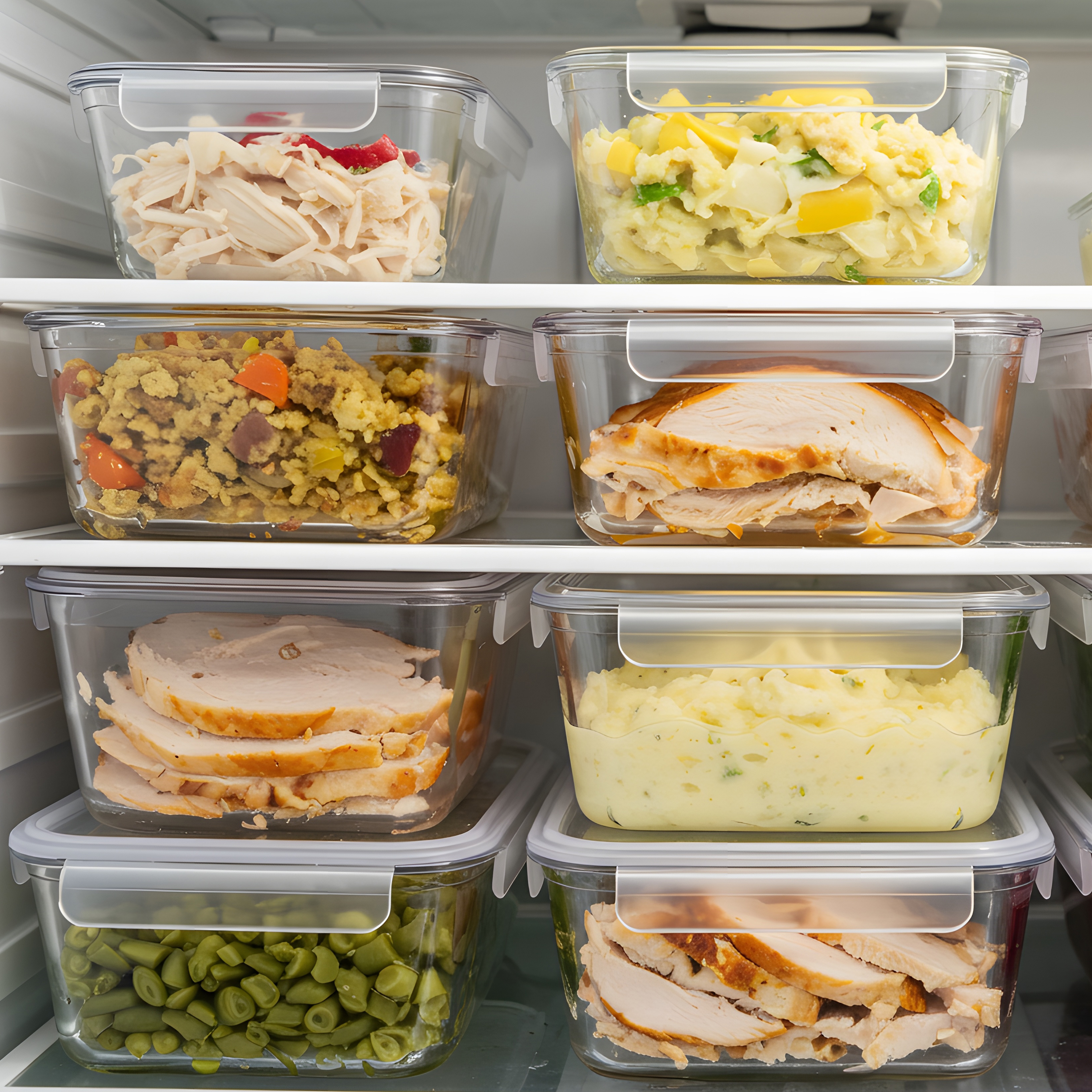 Thanksgiving Leftover Food Storage Ideas