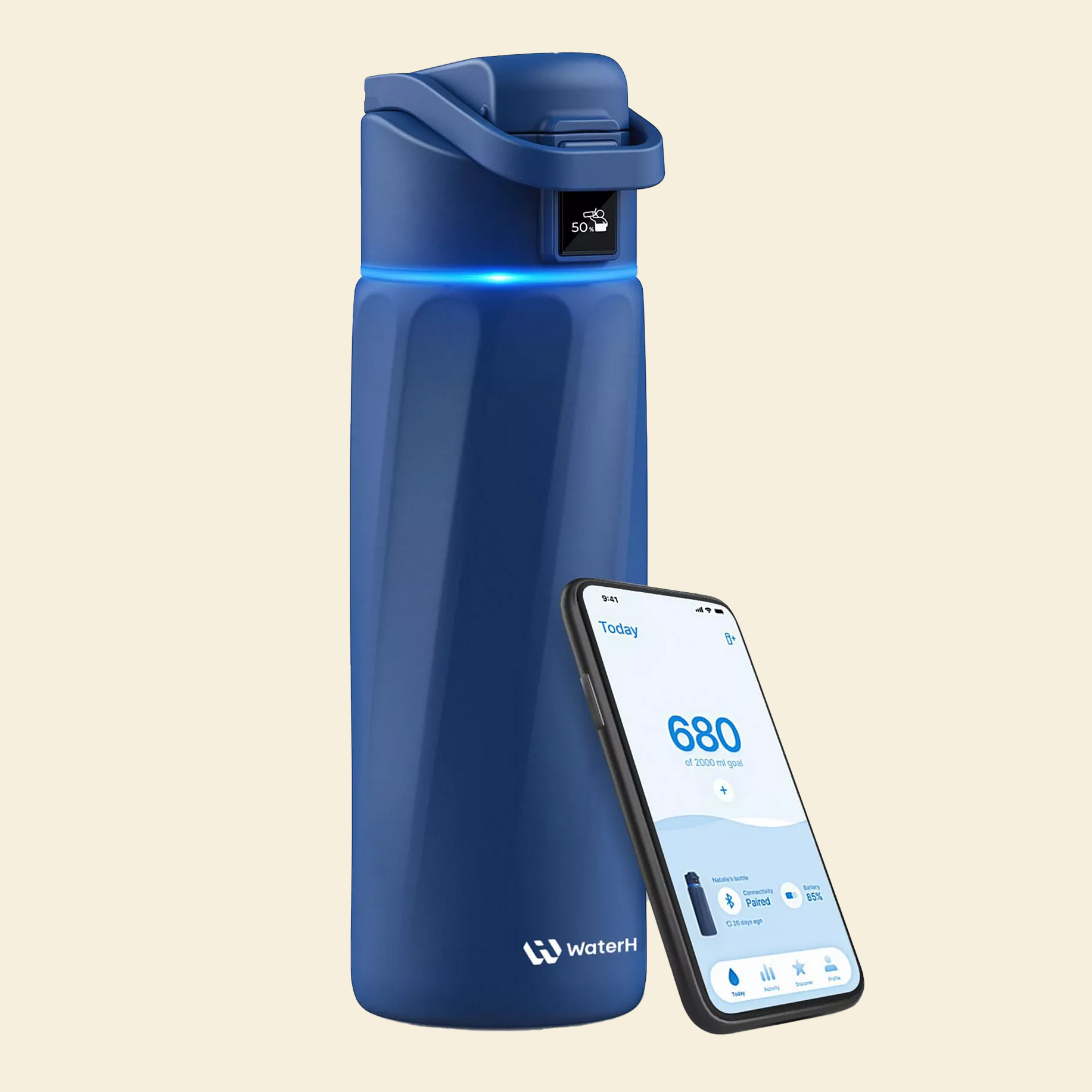 Smart water bottle