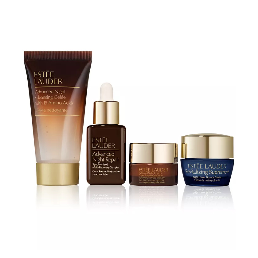 Estee Lauder night skincare routine