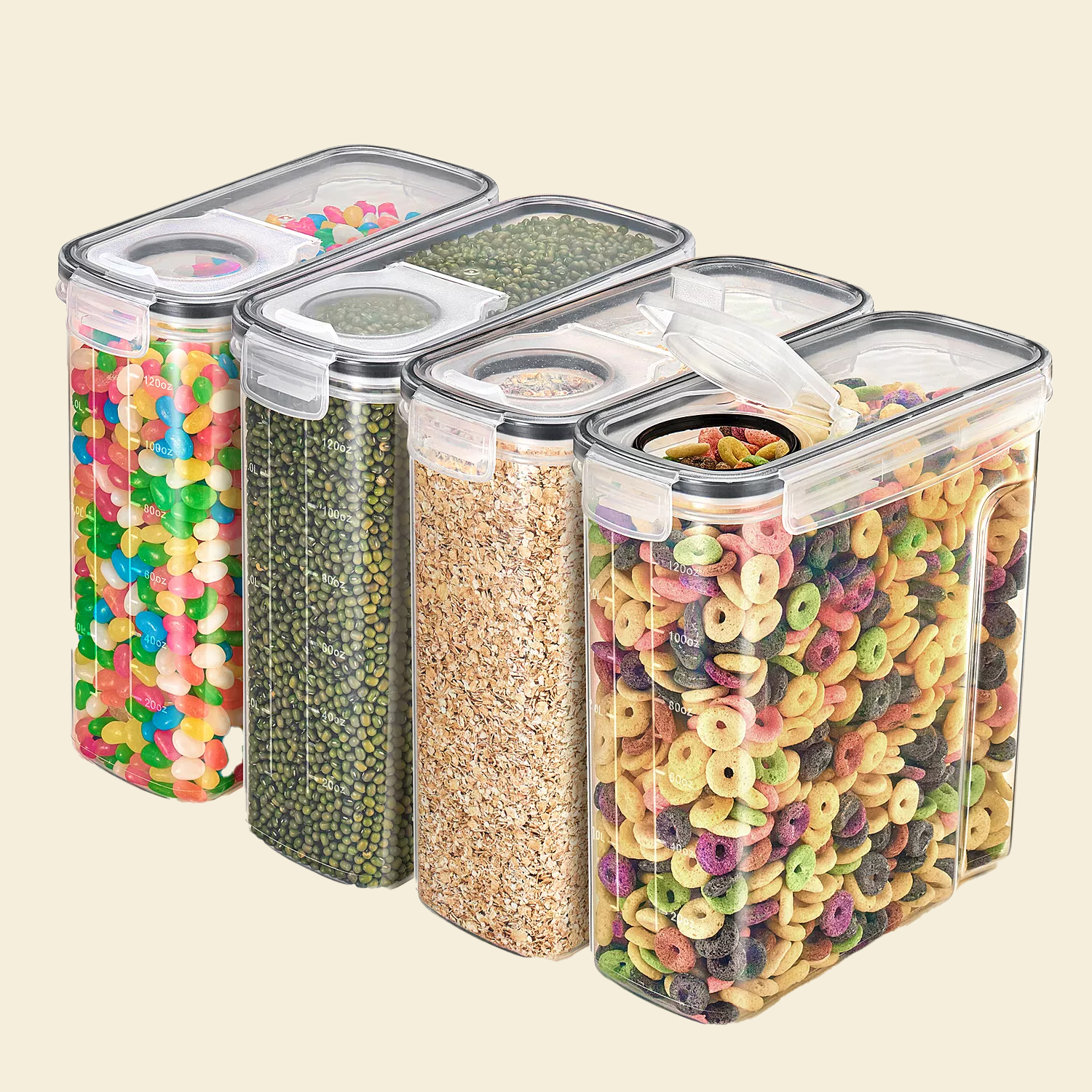 Kitchen storage bins for spring cleaning