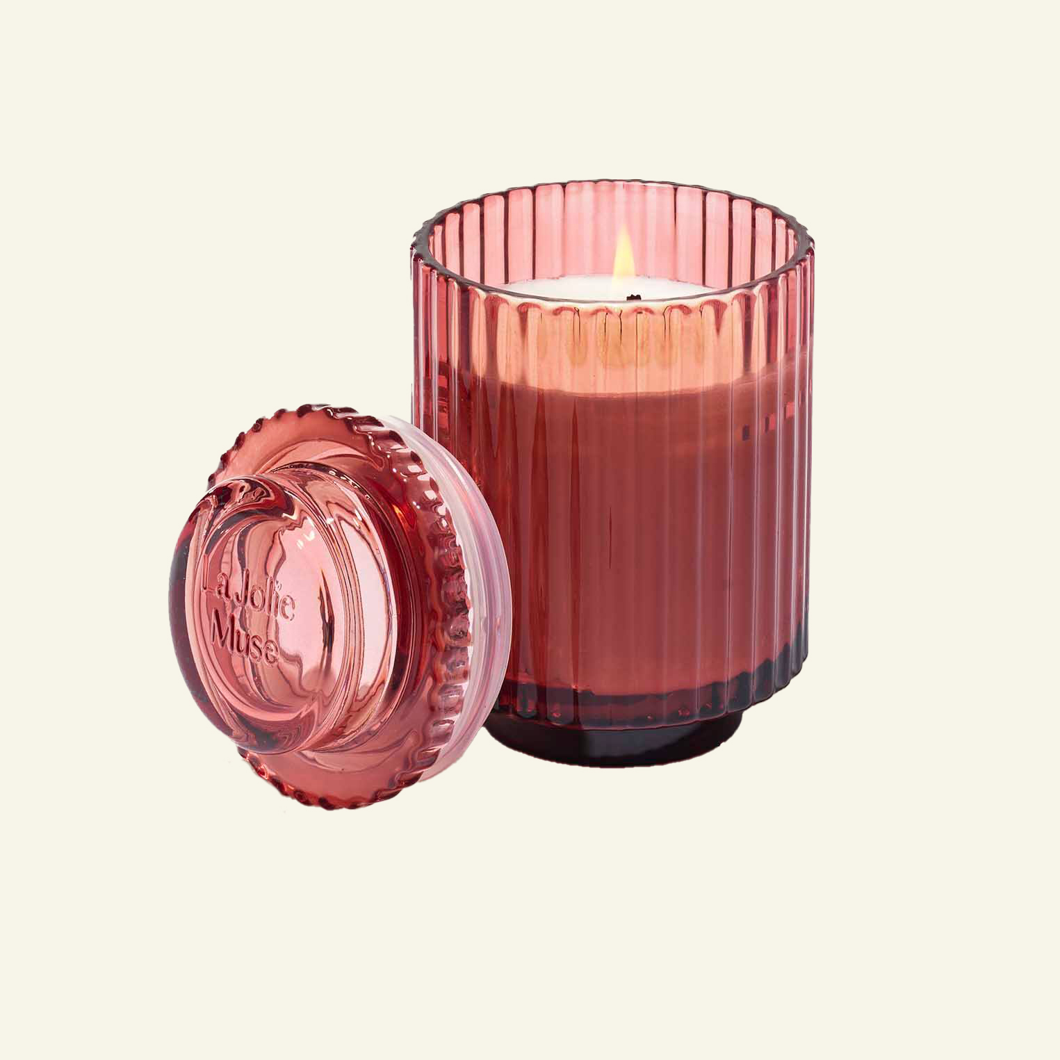 Valentine's day candle