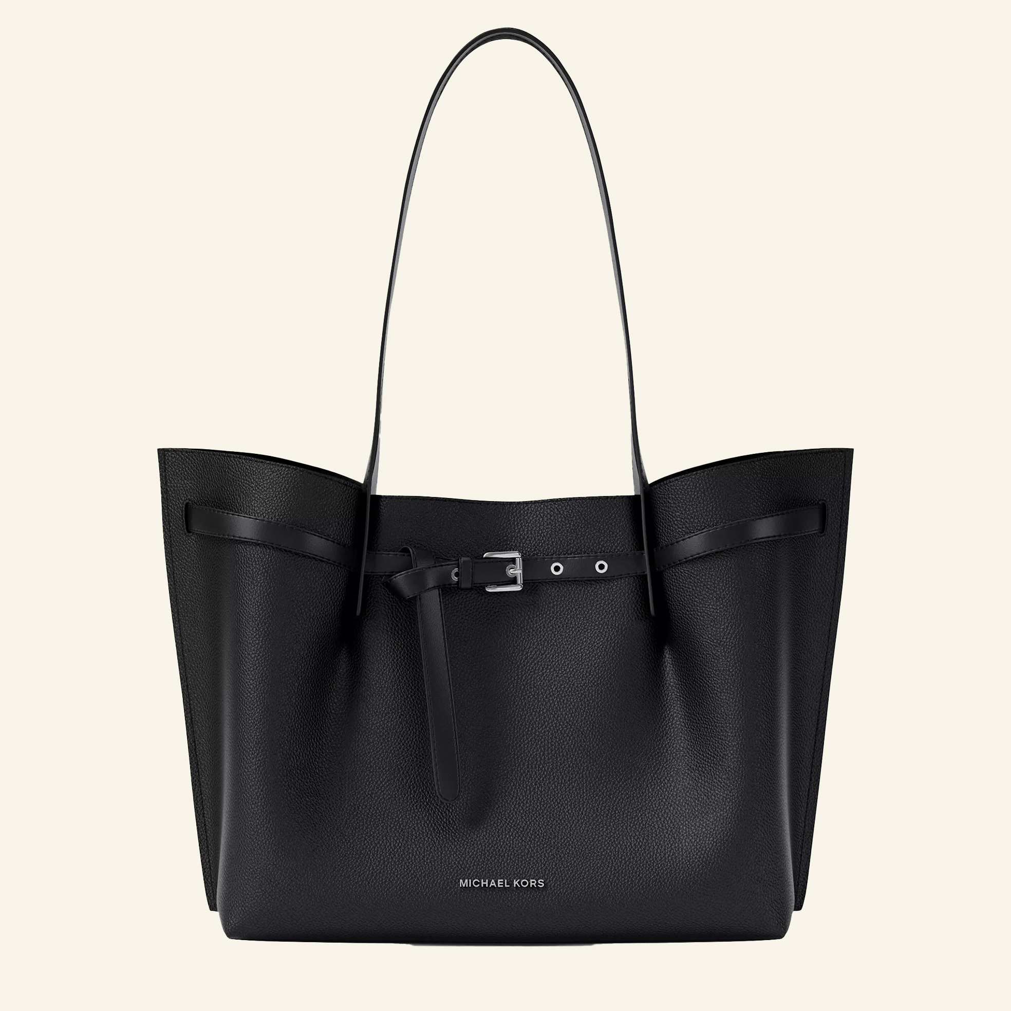 Michael Kors winter tote bag in black