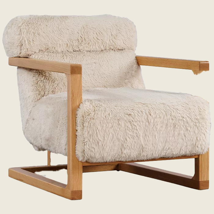 fur chair 1