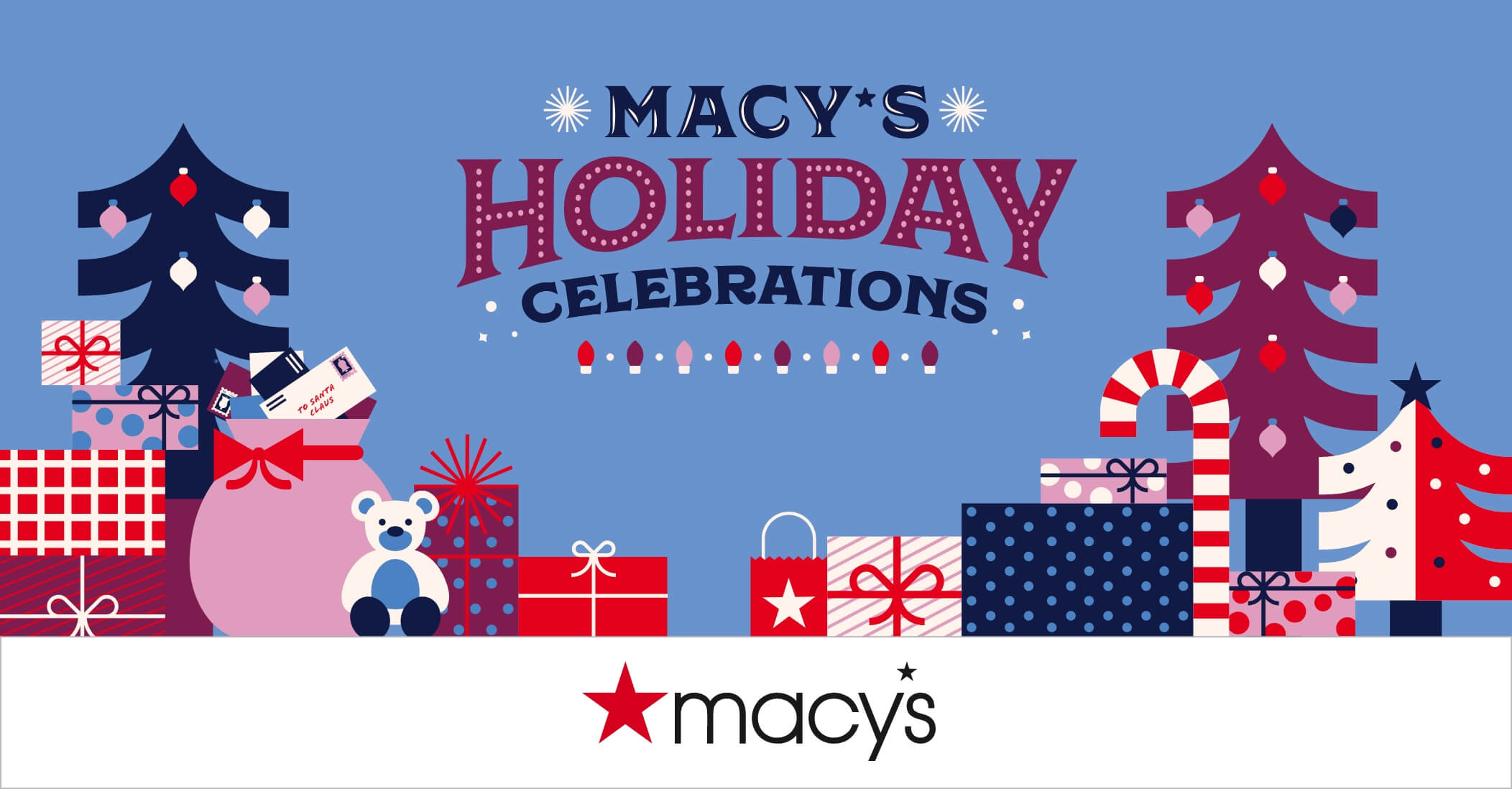 Macy's Holiday Celebrations Visit Santa & More 2022