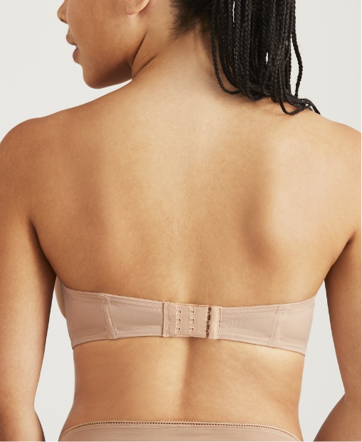 EMPORIO ARMANI stretch cotton triangle bra with logo iconic straps