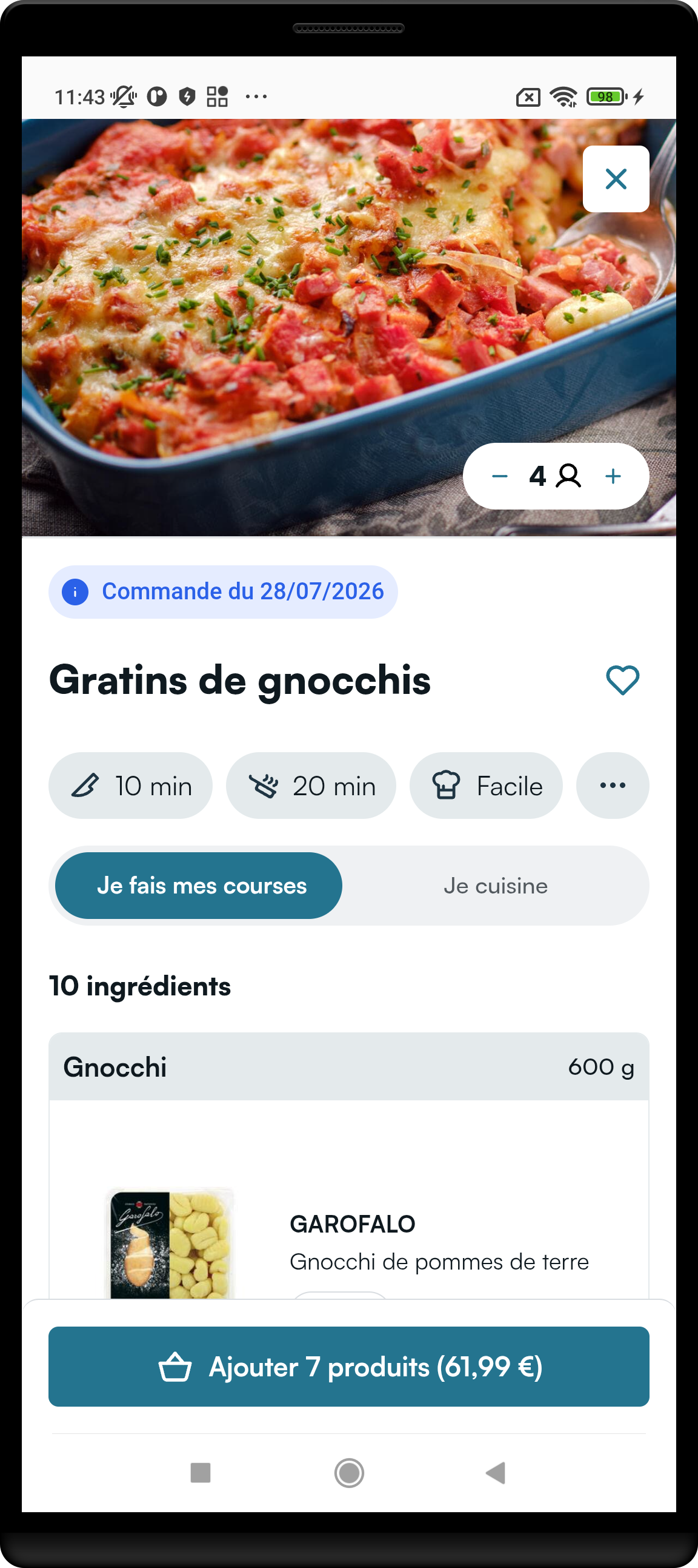 Recipe details