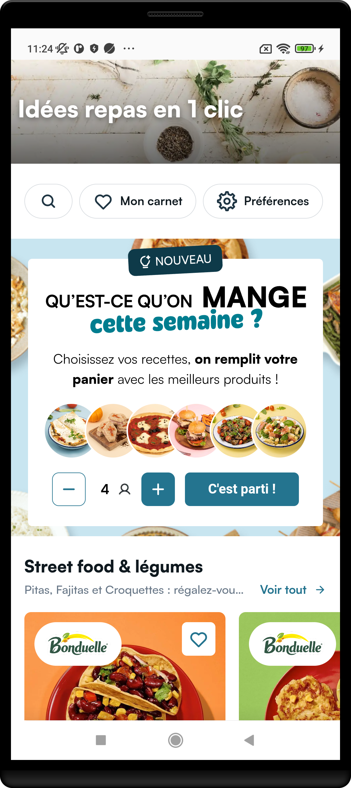Recipe catalog