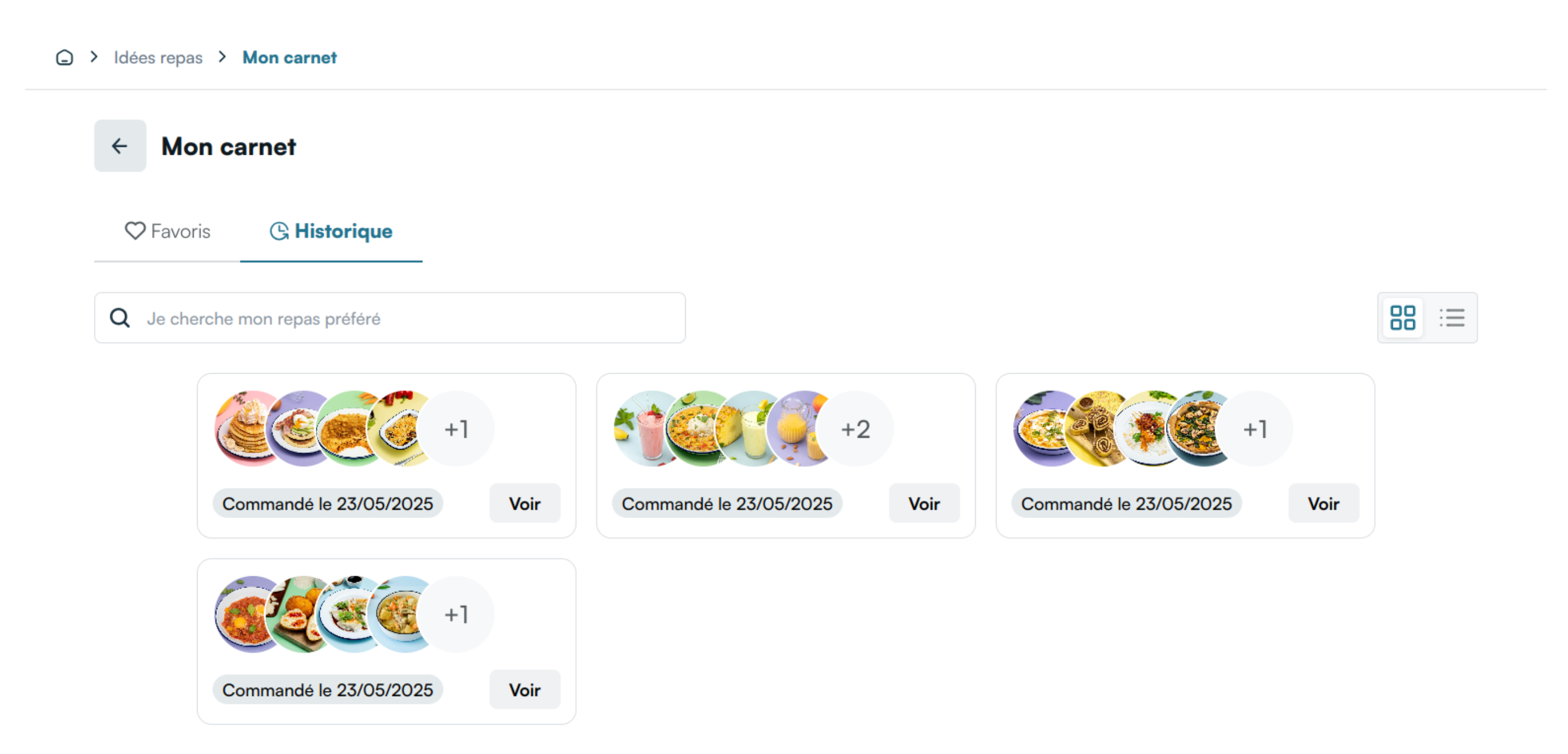 History tab