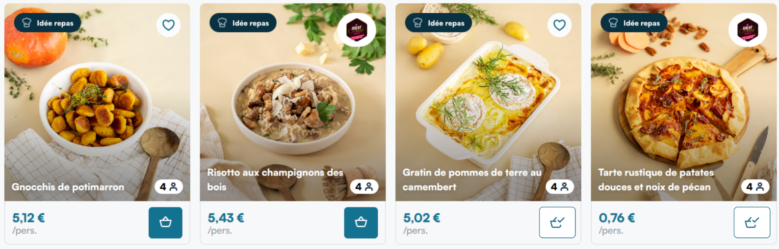 Recipe card variant 2