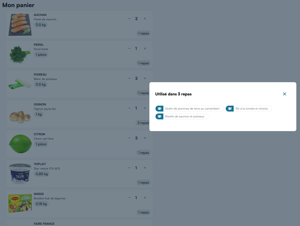 Fake cart with reduced tags open