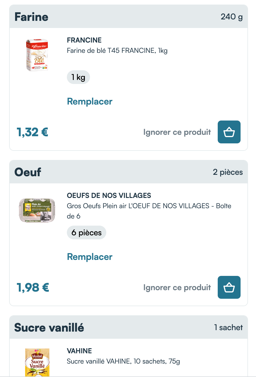 Product cards alt text