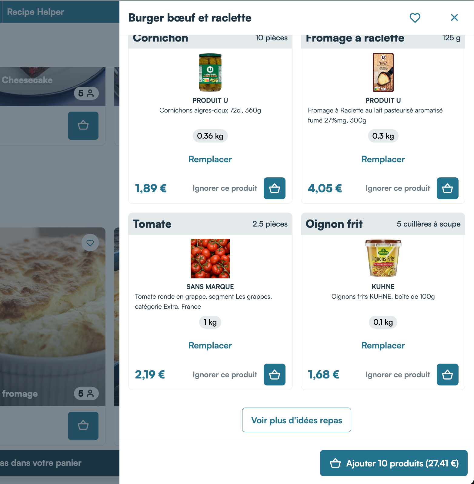 Details bottom on a large screen