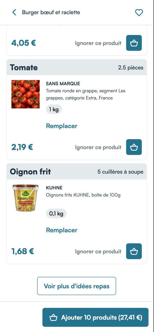 Details bottom on a small screen