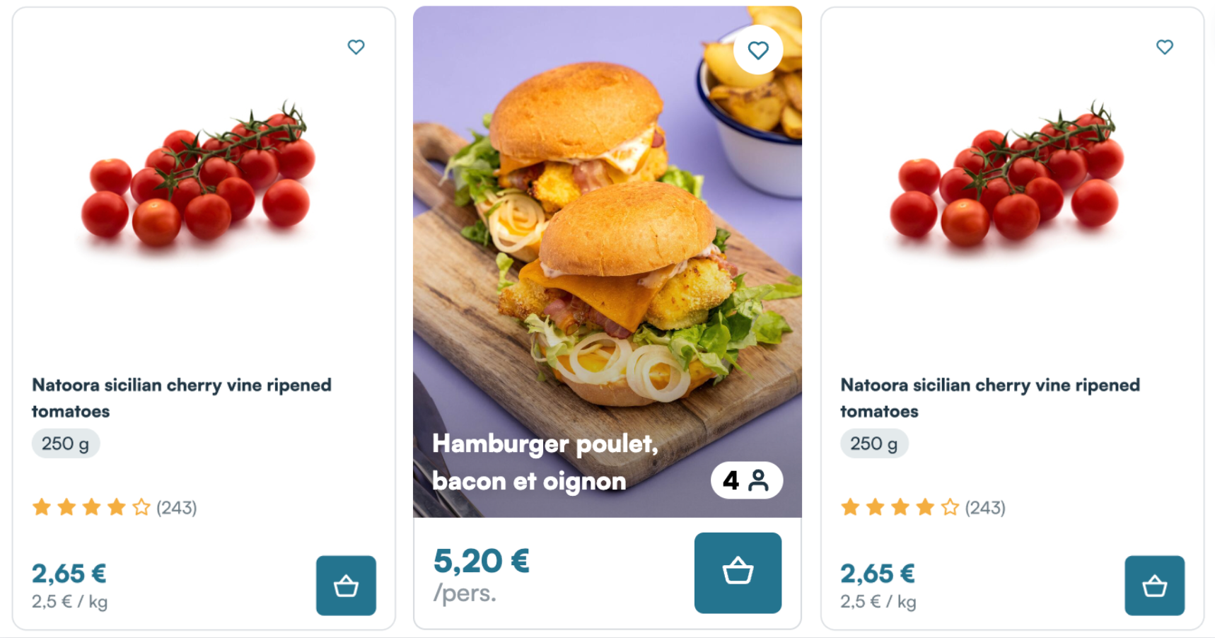 Recipes between products Recipes between products