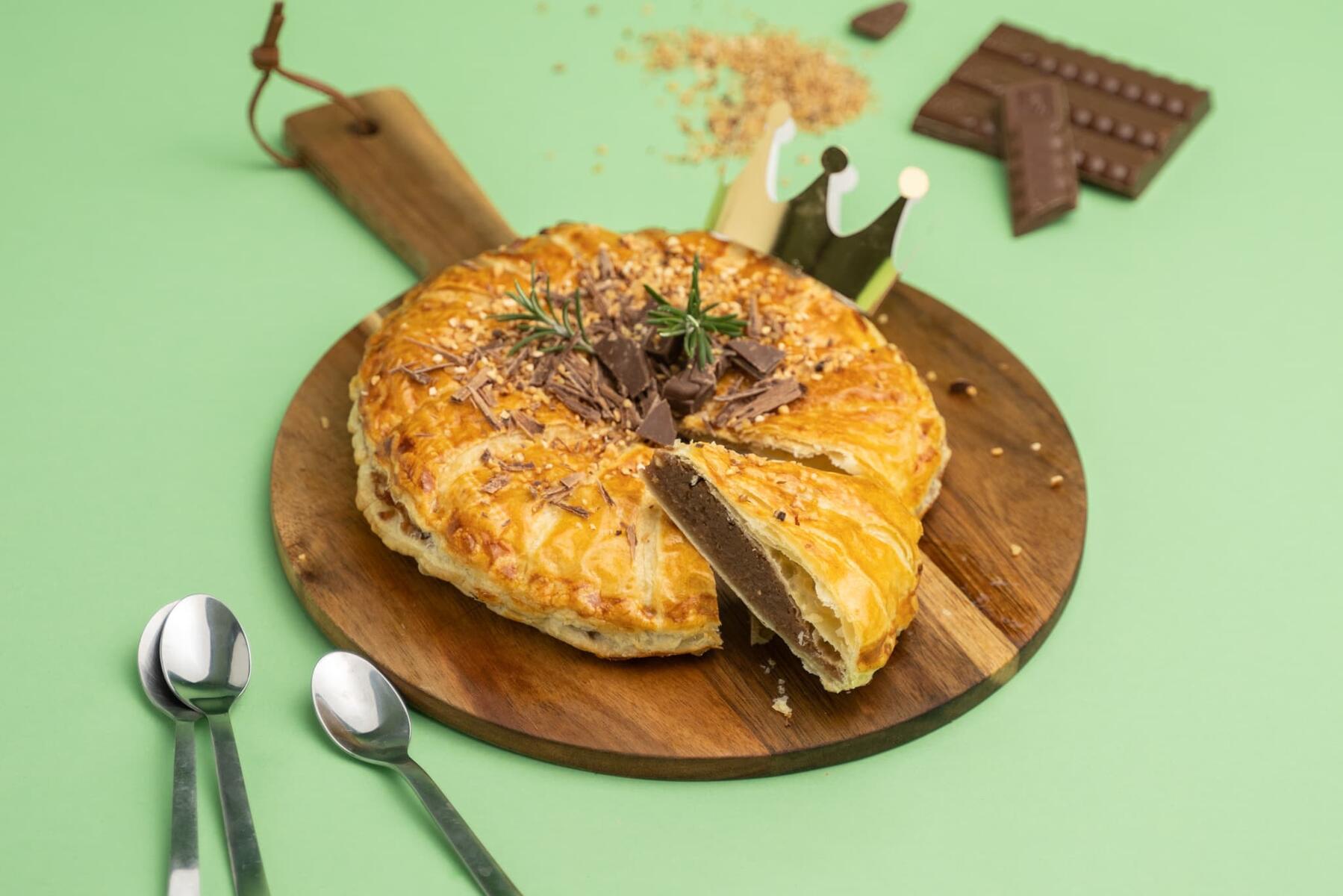 Vahiné Kit galette des rois amande 250g - Le paquet de 250g : :  Epicerie