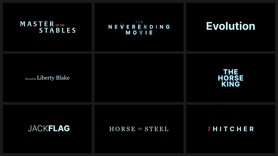 Cinematic Titles