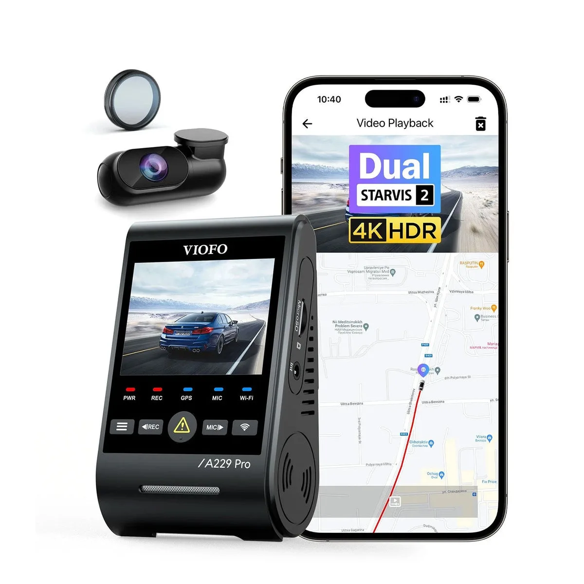 1. VIOFO A229 Pro 2CH ($349.99)