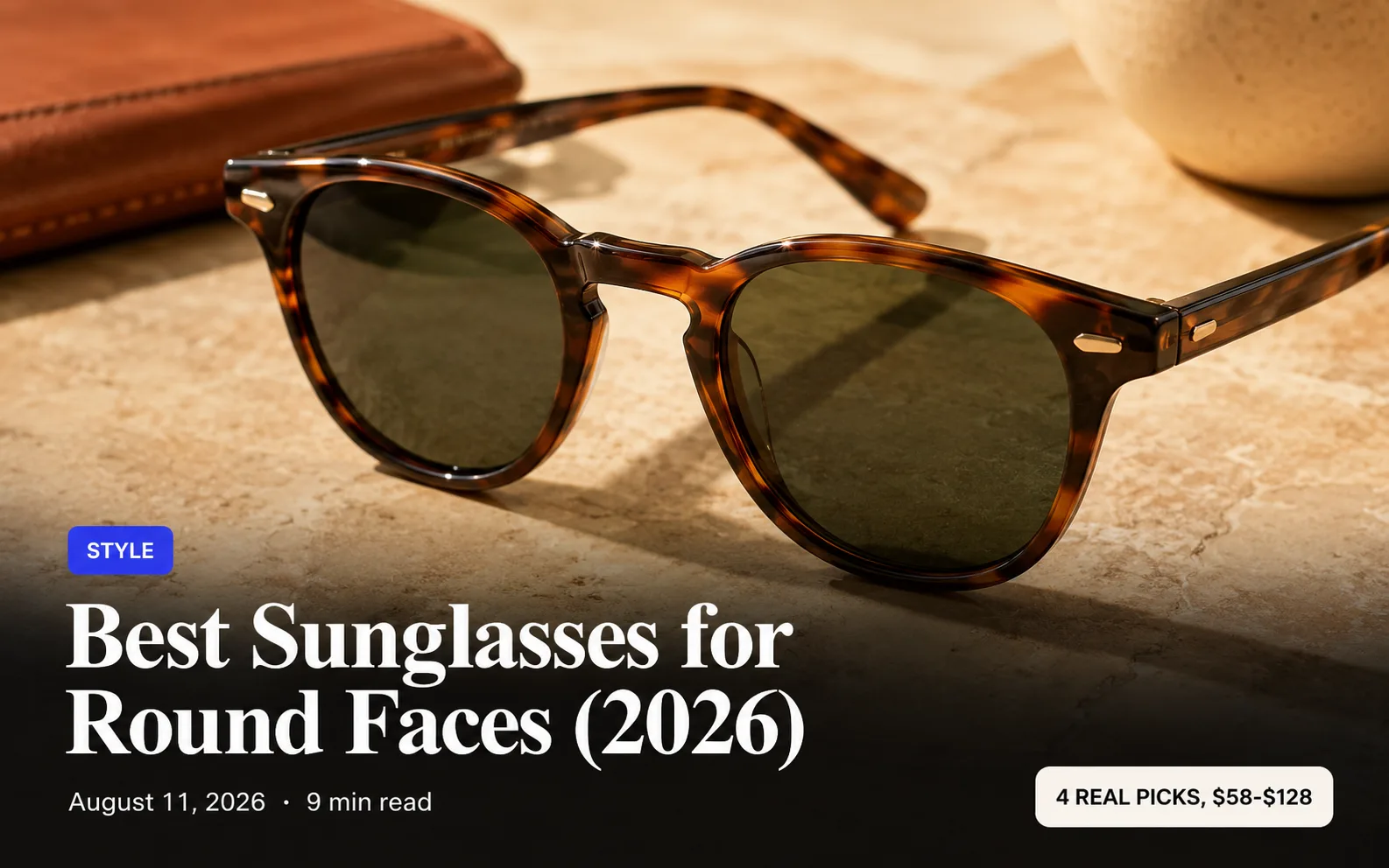 Best Sunglasses for Round Faces (2026)