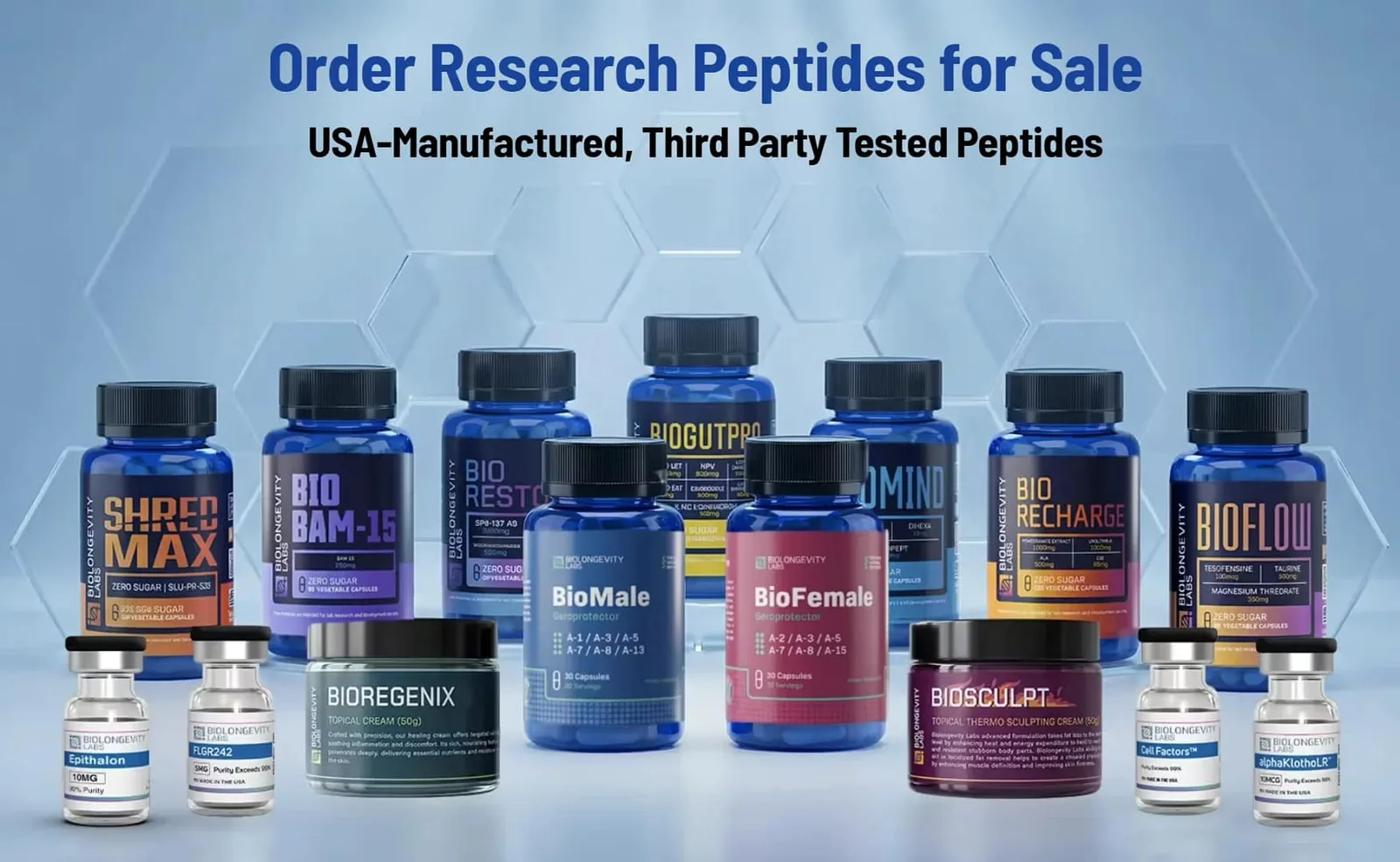 BioLongevity Labs: What Research Peptides Really Are