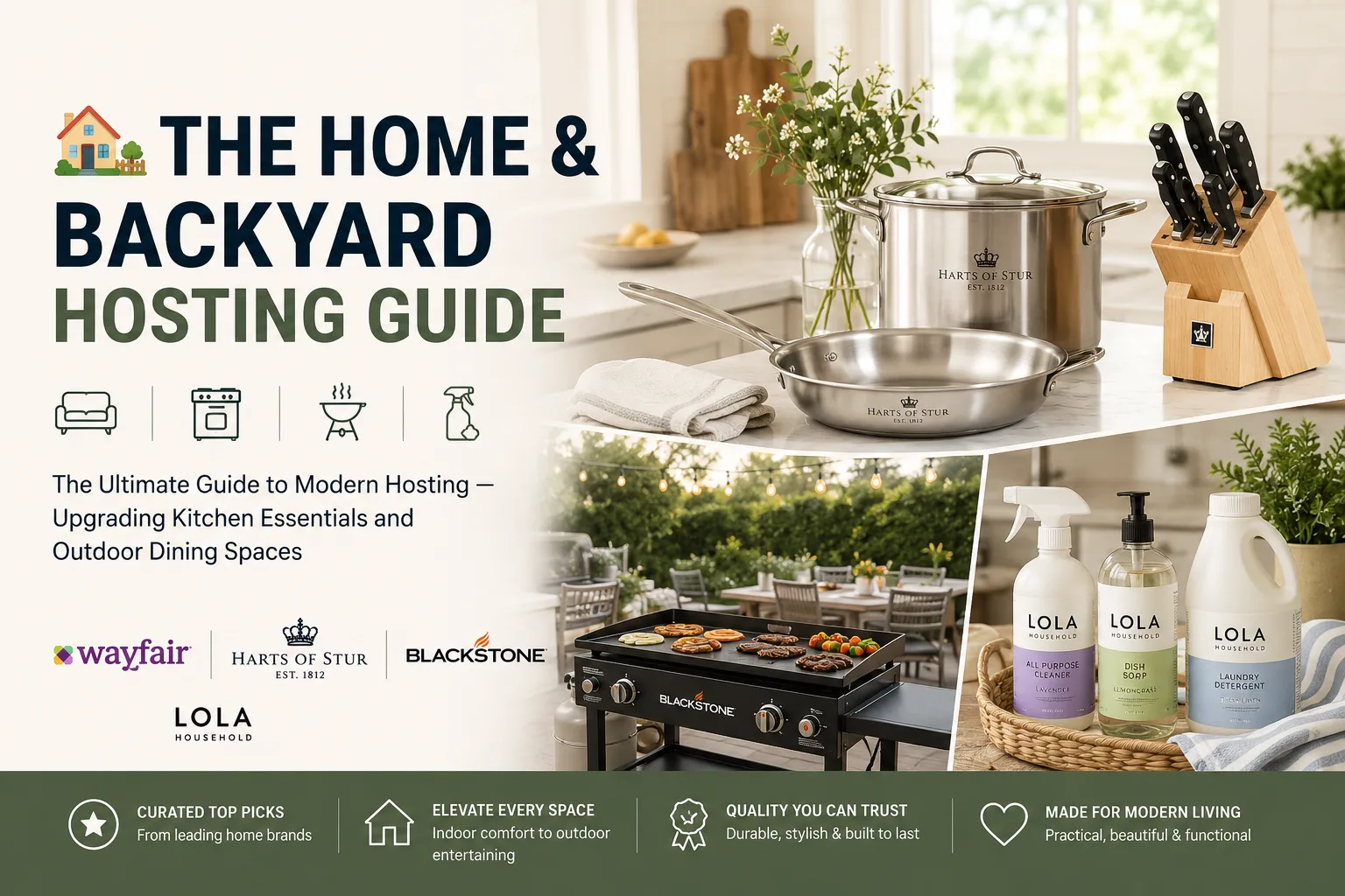 What to Buy for the Ultimate Home and Backyard Hosting Experience