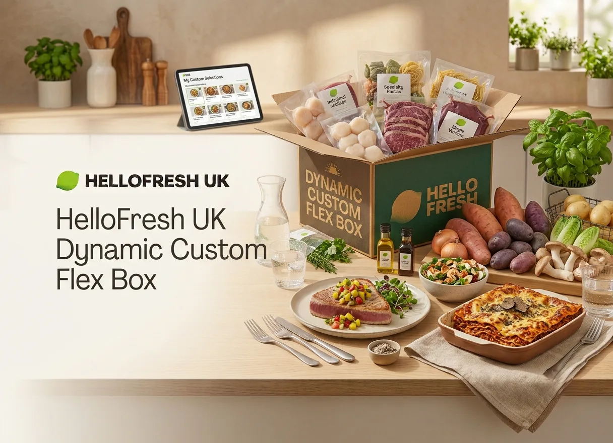 HelloFresh UK Dynamic Custom Flex Box