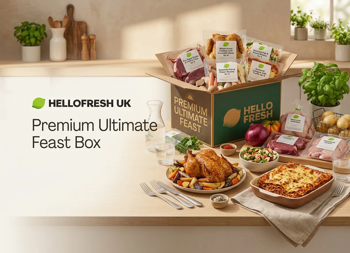 HelloFresh UK Premium Ultimate Feast Box